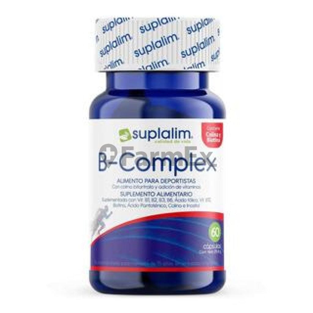 B-complex x 60 cápsulas Farmex-MiaHealth-Persistente